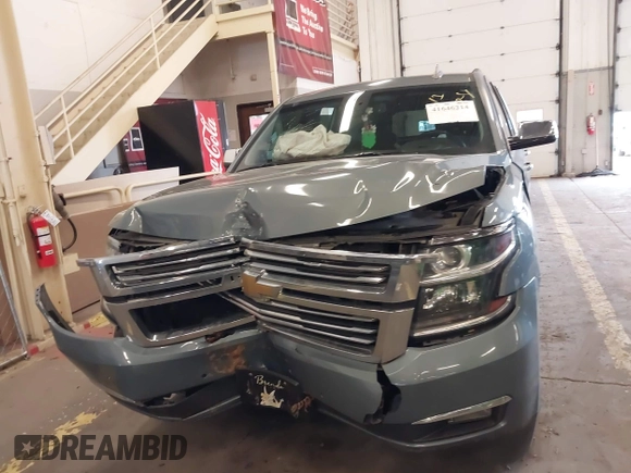 2016 Chevrolet Tahoe LTZ with VIN 1GNSKCKC3GR346276, listed as a IAAI auction lot 41646214 with 102,625 mi miles and . Bid and sale history available at DreamBid. Image 12.