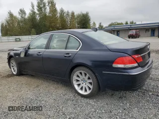 2006 BMW 7 Series 750i with VIN WBAHL83556DT02690, listed as a Copart auction lot 71418054 with 108,503 mi miles and Salvage Title. Bid and sale history available at carsss.com. Image 2.
