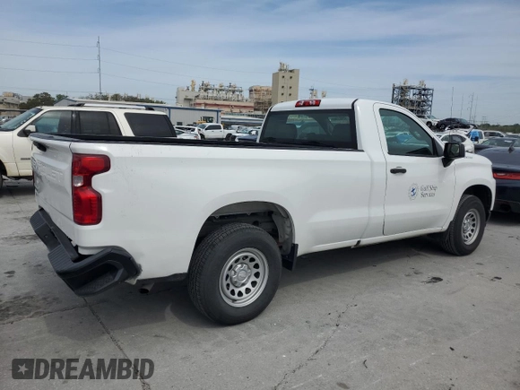 2020 Chevrolet Silverado 1500 Work Truck with VIN 3GCNWAEF5LG196279, listed as a Copart auction lot 50903365 with 119,004 mi miles and Salvage Title. Bid and sale history available at carsss.com. Image 3.
