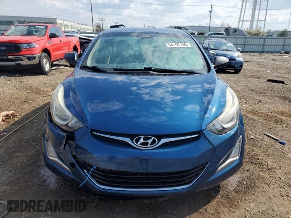 2014 Hyundai Elantra SE z VIN KMHDH4AE3EU095984, wystawiony jako Copart lot #54192135 z przebiegiem 117 551 mil mil oraz Szkoda całkowita • Salvage title. Historia ofert i sprzedaży dostępna na DreamBid. Obrazek 5.
