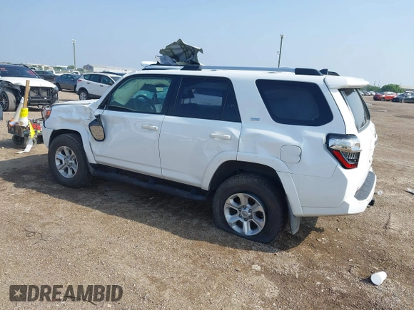 2023 Toyota 4Runner SR5 with VIN JTEMU5JR0P6128872, listed as a IAAI auction lot 41908503 with 47,867 mi miles and . Bid and sale history available at DreamBid. Image 3.
