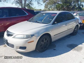 2007 Mazda 6 i Sport VE with VIN 1YVHP80C375M19832, listed as a IAAI auction lot 41309583 with 236,940 mi miles and . Bid and sale history available at carsss.com. Image 2.