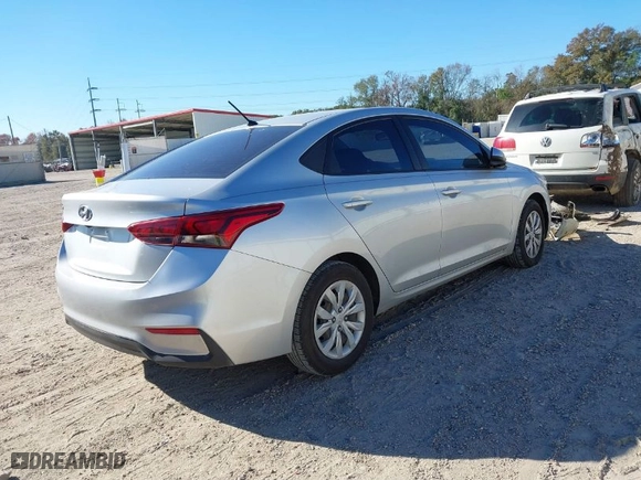 2019 Hyundai Accent SE with VIN 3KPC24A32KE059777, listed as a IAAI auction lot 41139745 with 77,337 mi miles. Bid and sale history available at carsss.com. Image 4.