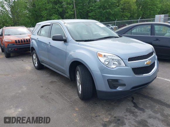 2015 Chevrolet Equinox LS with VIN 2GNALAEK9F6242692, listed as a IAAI auction lot 42097618 with 151,774 mi miles. Bid and sale history available at carsss.com. Image 1.