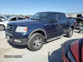 2004 Ford F-150 XLT with VIN 1FTPW14574KB14841, listed as a Copart auction lot 52096655 with 214,783 mi miles and Clean Title. Bid and sale history available at carsss.com. Image 1.