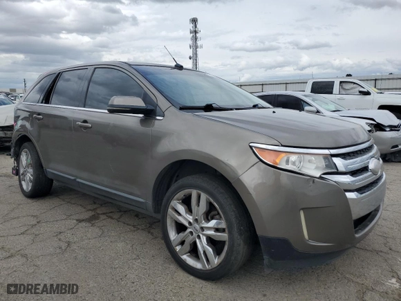 2013 Ford Edge Limited with VIN 2FMDK3KC5DBB17948, listed as a Copart auction lot 51182285 with 139,101 mi miles and Salvage Title. Bid and sale history available at carsss.com. Image 4.