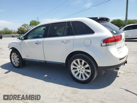 2014 Lincoln MKX with VIN 2LMDJ8JK0EBL04478, listed as a Copart auction lot 53629895 with 191,542 mi miles and Salvage Title. Bid and sale history available at carsss.com. Image 2.