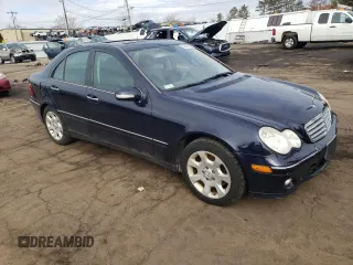2006 Mercedes-Benz C 280 Luxury with VIN WDBRF92H66F809018, listed as a Copart auction lot 46589205 with 170,541 mi miles and Salvage Title. Bid and sale history available at DreamBid. Image 4.