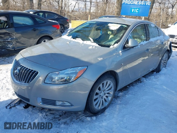 2011 Buick Regal CXL RL3 with VIN W04GR5EC5B1014102, listed as a IAAI auction lot 41318888 with 78,177 mi miles and . Bid and sale history available at DreamBid. Image 17.