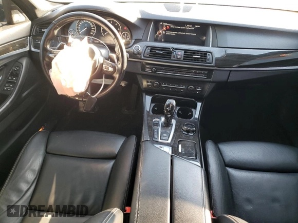 2015 BMW 5 Series 535d xDrive with VIN WBAFV3C56FD686970, listed as a Copart auction lot 75275664 with 228,496 mi miles and Salvage title. Bid and sale history available at DreamBid. Image 8.