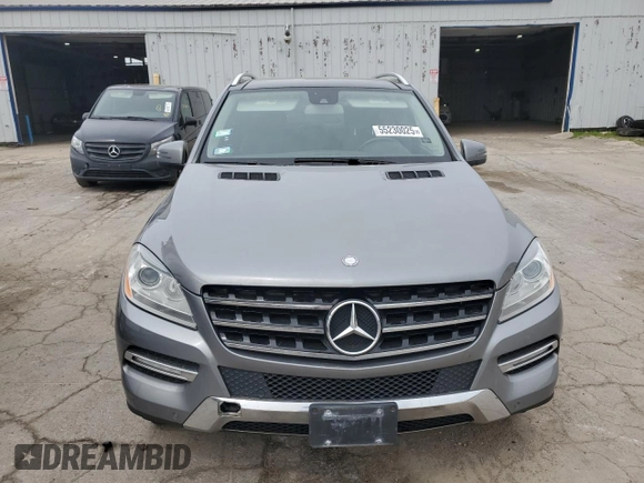 2012 Mercedes-Benz M ML 350 with VIN 4JGDA5HBXCA018064, listed as a Copart auction lot 55230025 with 166,360 mi miles and Clean Title. Bid and sale history available at carsss.com. Image 5.