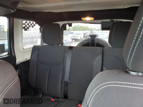 2016 Jeep Wrangler Unlimited 75th Anniversary with VIN 1C4BJWEG3GL216156, listed as a Copart auction lot 62611845 with 87,353 mi miles and Salvage title. Bid and sale history available at DreamBid. Image 10.