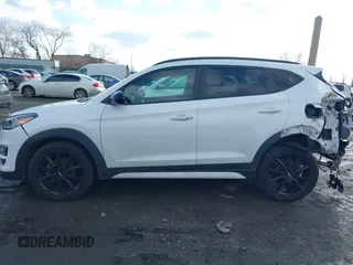 2019 Hyundai Tucson Ultimate with VIN KM8J3CAL2KU949093, listed as a IAAI auction lot 41446521 with 58,446 mi miles. Bid and sale history available at carsss.com. Image 13.