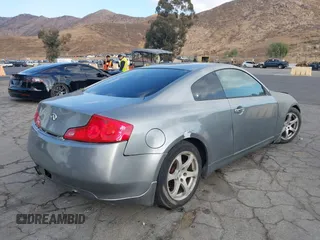 2006 Infiniti G35 with VIN JNKCV54E16M715225, listed as a IAAI auction lot 41359174 with 174,288 mi miles. Bid and sale history available at carsss.com. Image 4.