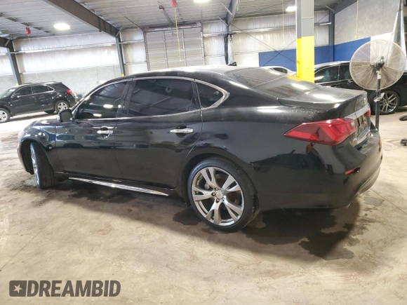 2018 Infiniti Q70 Luxe с VIN JN1BY1PR1JM370429, выставлен на аукционе Copart как лот 61178185 с пробегом 48 972 миль миль и Списание • Salvage title. История ставок и продаж доступна на DreamBid. Изображение 2.