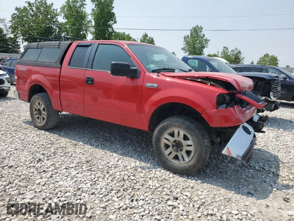 2008 Ford F-150 STX with VIN 1FTRX14W58FB17296, listed as a Copart auction lot 58791705 with Not provided miles and Clean title. Bid and sale history available at DreamBid. Image 4.