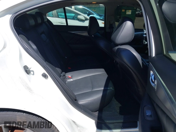 2017 Infiniti Q50 3.0t Premium with VIN JN1EV7AR5HM837945, listed as a IAAI auction lot 42001047 with 108,075 mi miles. Bid and sale history available at carsss.com. Image 8.