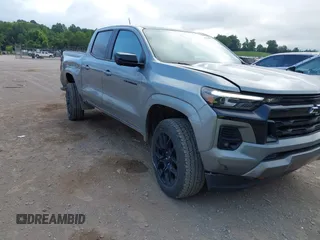 2024 Chevrolet Colorado 4WD Z71 with VIN 1GCPTDEK2R1124785, listed as a IAAI auction lot 42605208 with 20,119 mi miles and . Bid and sale history available at DreamBid. Image 1.
