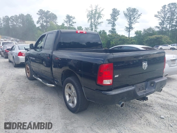 2012 Ram 1500 Express with VIN 1C6RD6FT8CS138885, listed as a IAAI auction lot 42435396 with 66,593 mi miles and . Bid and sale history available at DreamBid. Image 3.