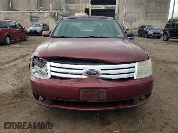 2008 Ford Taurus SEL with VIN 1FAHP24WX8G159335, listed as a Copart auction lot 74106694 with 187,710 mi miles and Salvage Title. Bid and sale history available at carsss.com. Image 5.