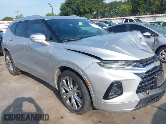 2020 Chevrolet Blazer Premier with VIN 3GNKBFRS5LS633852, listed as a IAAI auction lot 42373114 with 70,914 mi miles and . Bid and sale history available at DreamBid. Image 1.