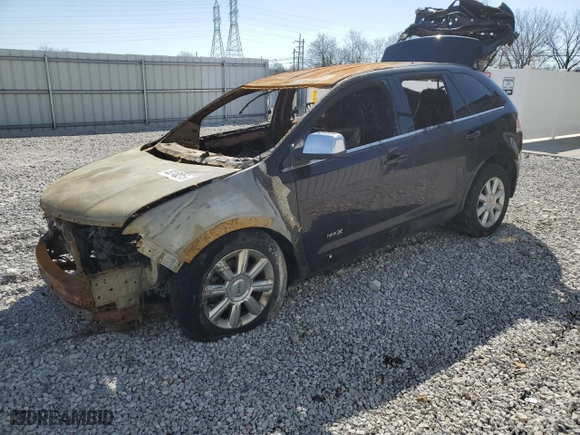 2007 Lincoln MKX with VIN 2LMDU88C07BJ06282, listed as a Copart auction lot 46240315 with NaN miles and Salvage Title. Bid and sale history available at carsss.com. Image 1.