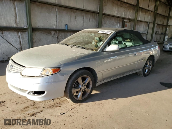 2002 Toyota Solara SE with VIN 2T1FF28P12C592362, listed as a Copart auction lot 45664885 with 180,349 mi miles and Salvage Title. Bid and sale history available at DreamBid. Image 1.