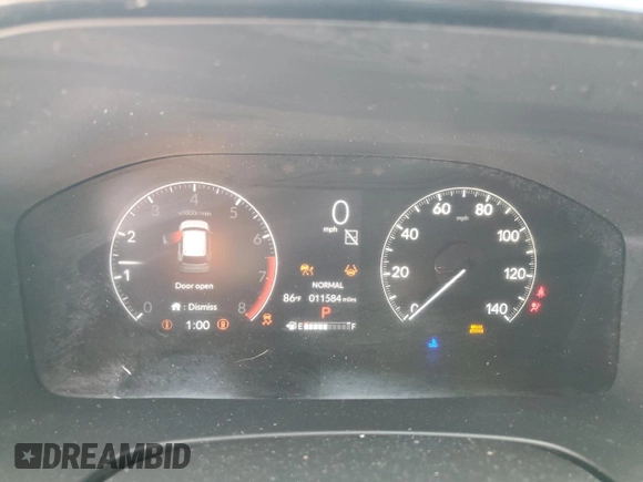 2024 Honda CR-V EX-L with VIN 2HKRS3H79RH307557, listed as a Copart auction lot 51147005 with 11,584 mi miles and Salvage Title. Bid and sale history available at DreamBid. Image 9.