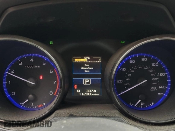 2015 Subaru Outback Premium with VIN 4S4BSBCC8F3361757, listed as a Copart auction lot 62002975 with 112,006 mi miles and Salvage title. Bid and sale history available at DreamBid. Image 9.