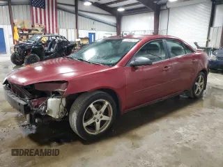 2008 Pontiac G6 with VIN 1G2ZG57N984104867, listed as a Copart auction lot 71592274 with 134,669 mi miles and Salvage Title. Bid and sale history available at carsss.com. Image 1.