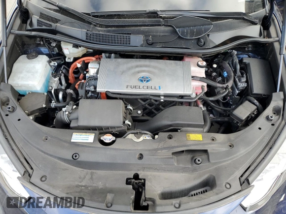 2019 Toyota Mirai with VIN JTDBVRBD7KA007376, listed as a Copart auction lot 86543454 with 27,724 mi miles and Salvage title. Bid and sale history available at DreamBid. Image 11.
