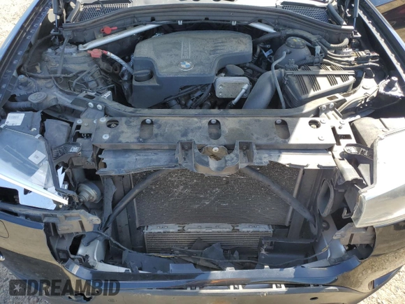 2017 BMW X3 xDrive28i with VIN 5UXWX9C5XH0T01872, listed as a Copart auction lot 53556375 with 142,480 mi miles and Salvage Title. Bid and sale history available at DreamBid. Image 11.