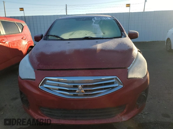 2017 Mitsubishi Mirage ES z VIN ML32F3FJ0HH004025, wystawiony jako Copart lot #42505725 z przebiegiem 105 543 mil mil oraz Tytuł czysty. Historia ofert i sprzedaży dostępna na DreamBid. Obrazek 5.
