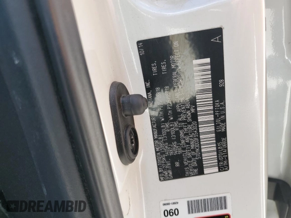 2015 Toyota Sienna XLE with VIN 5TDYK3DC0FS543020, listed as a Copart auction lot 61479225 with 221,814 mi miles and Salvage title. Bid and sale history available at DreamBid. Image 14.