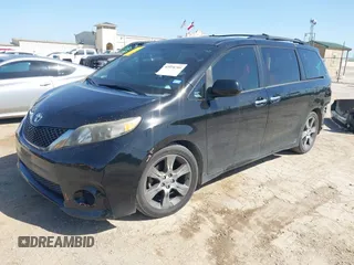 2013 Toyota Sienna SE with VIN 5TDXK3DC9DS359655, listed as a IAAI auction lot 42078705 with 159,101 mi miles and . Bid and sale history available at DreamBid. Image 18.