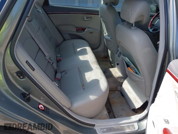 2007 Hyundai Azera SE with VIN KMHFC46F07A156589, listed as a IAAI auction lot 40896753 with 0 mi miles. Bid and sale history available at carsss.com. Image 8.