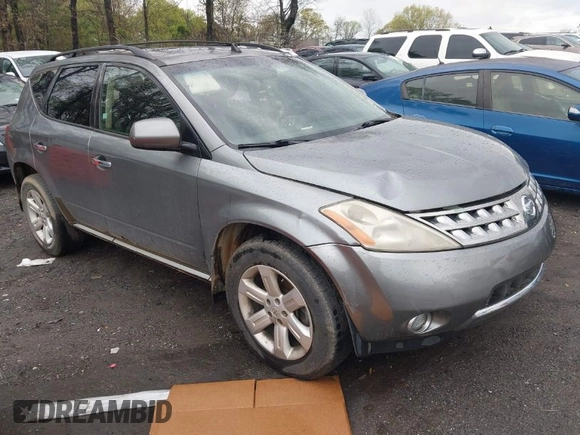 2006 Nissan Murano SL z VIN JN8AZ08TX6W409710, wystawiony jako IAAI lot #41899720 z przebiegiem 182 303 mil mil oraz . Historia ofert i sprzedaży dostępna na DreamBid. Obrazek 1.