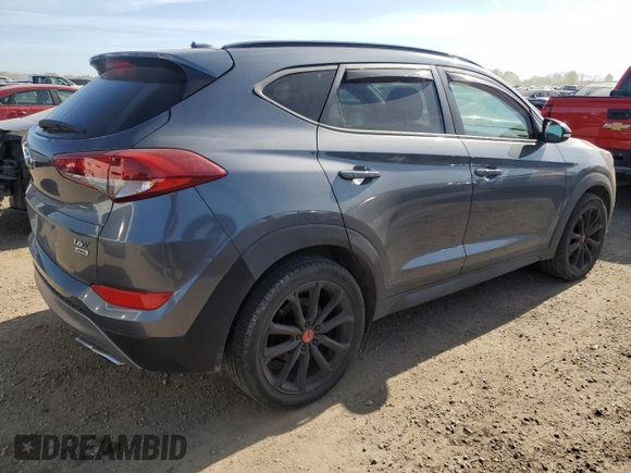 2017 Hyundai Tucson Sport z VIN KM8J3CA29HU480147, wystawiony jako Copart lot #56167945 z przebiegiem 77 945 mil mil oraz Czysty tytuł • Clean title. Historia ofert i sprzedaży dostępna na DreamBid. Obrazek 3.
