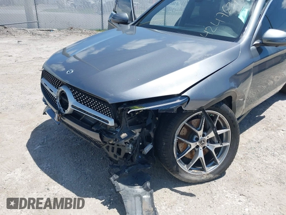 2020 Mercedes-Benz GLC 300 with VIN W1N0G8DB8LF780474, listed as a IAAI auction lot 42476376 with 66,690 mi miles and . Bid and sale history available at DreamBid. Image 6.