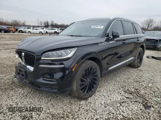 2022 Lincoln Aviator Reserve with VIN 5LM5J7XC6NGL06025, listed as a Copart auction lot 44498115 with 22,141 mi miles and Salvage title. Bid and sale history available at DreamBid. Image 1.