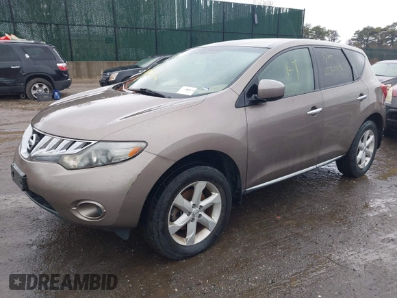 2010 Nissan Murano SL with VIN JN8AZ1MW0AW102383, listed as a IAAI auction lot 41978612 with Not Provided miles and . Bid and sale history available at DreamBid. Image 2.