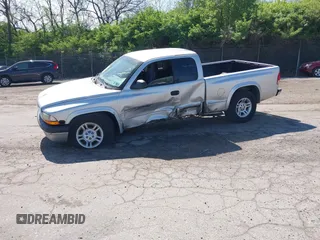 2001 Dodge Dakota SLT with VIN 1B7GG22XX1S348751, listed as a IAAI auction lot 42077395 with 148,034 mi miles and . Bid and sale history available at carsss.com. Image 19.