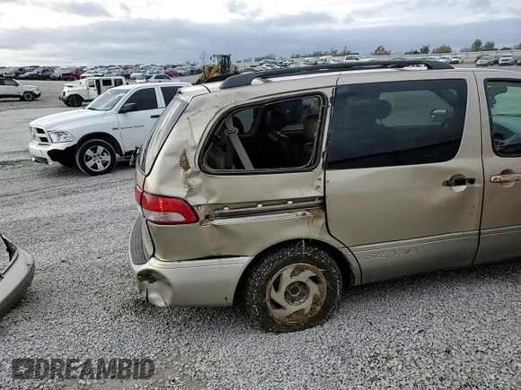 2003 Toyota Sienna LE with VIN 4T3ZF13C93U553960, listed as a Copart auction lot 78598214 with 279,436 mi miles and Salvage Title. Bid and sale history available at carsss.com. Image 12.