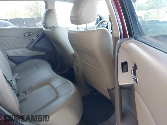 2009 Nissan Murano SL with VIN JN8AZ18W59W108749, listed as a IAAI auction lot 41790025 with 151,179 mi miles and . Bid and sale history available at DreamBid. Image 8.