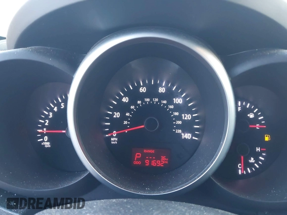 2012 Kia Soul + with VIN KNDJT2A60C7435431, listed as a IAAI auction lot 41825391 with 91,692 mi miles. Bid and sale history available at carsss.com. Image 7.