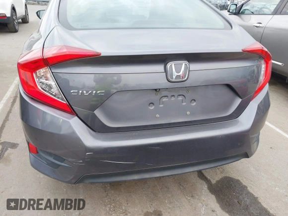 2017 Honda Civic LX with VIN 19XFC2F52HE233607, listed as a IAAI auction lot 41758632 with 159,290 mi miles and . Bid and sale history available at DreamBid. Image 17.