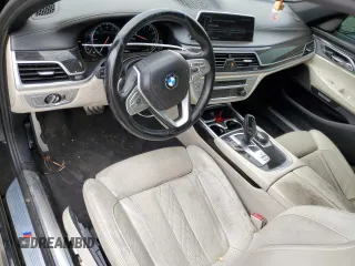 2017 BMW 7 Series 740i with VIN WBA7E2C56HG739456, listed as a Copart auction lot 64728303 with Not Provided miles and . Bid and sale history available at DreamBid. Image 8.