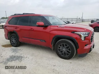 2023 Toyota Sequoia SR5 with VIN 7SVAAAAA2PX001916, listed as a Copart auction lot 56596354 with 15,277 mi miles and Salvage Title. Bid and sale history available at carsss.com. Image 4.