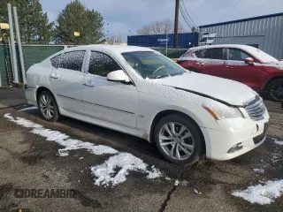 2009 Infiniti M with VIN JNKCY01F59M850803, listed as a Copart auction lot 51481445 with 171,188 mi miles and Salvage Title. Bid and sale history available at carsss.com. Image 4.