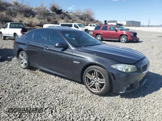 2014 BMW 5 Series 535i xDrive with VIN WBA5B3C55ED532060, listed as a Copart auction lot 48611175 with 138,915 mi miles and Salvage Title. Bid and sale history available at carsss.com. Image 4.